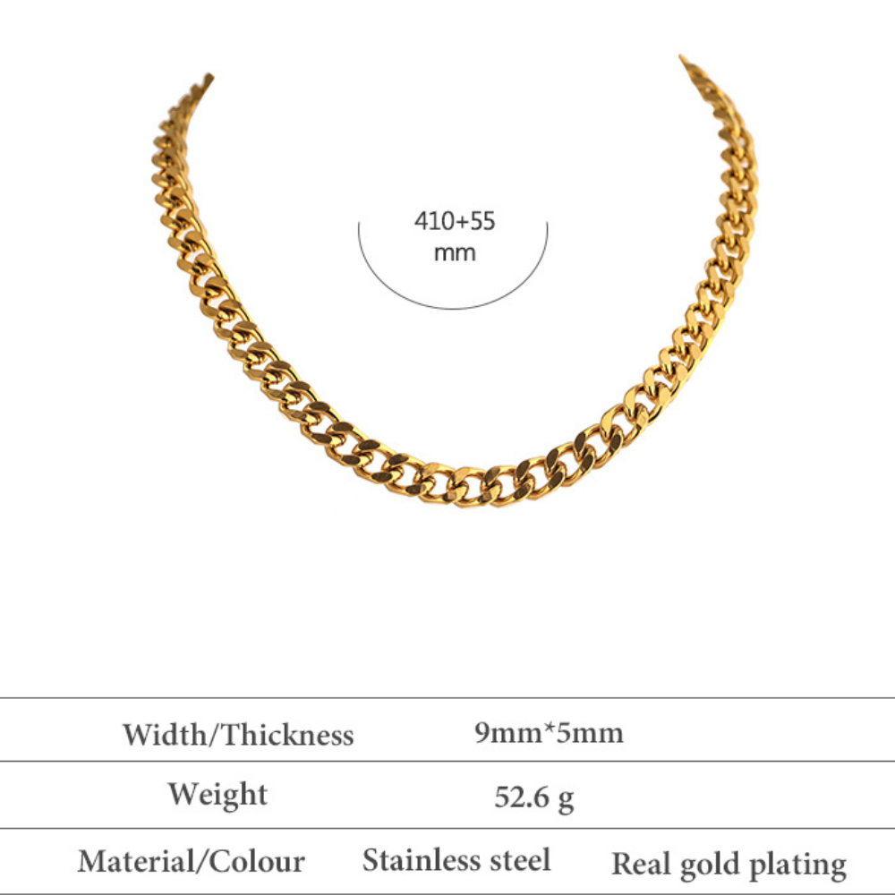 Gold/Silver Cuban Link Necklace