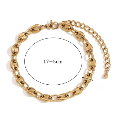 Oval Link Chain Bracelet