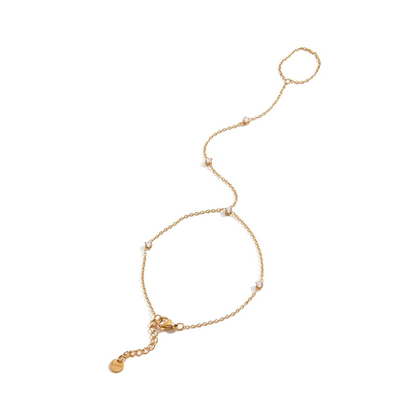 Delicate Zircon Hand Chain