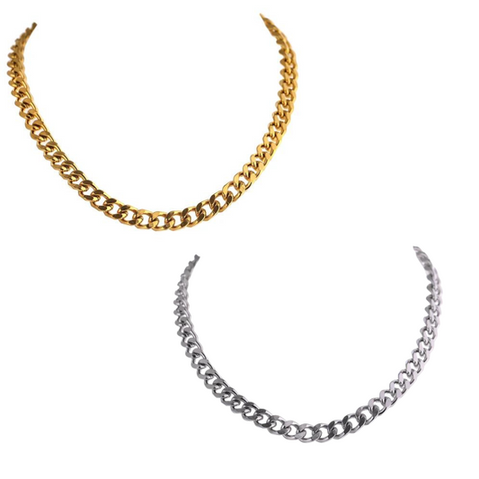 Gold/Silver Cuban Link Necklace