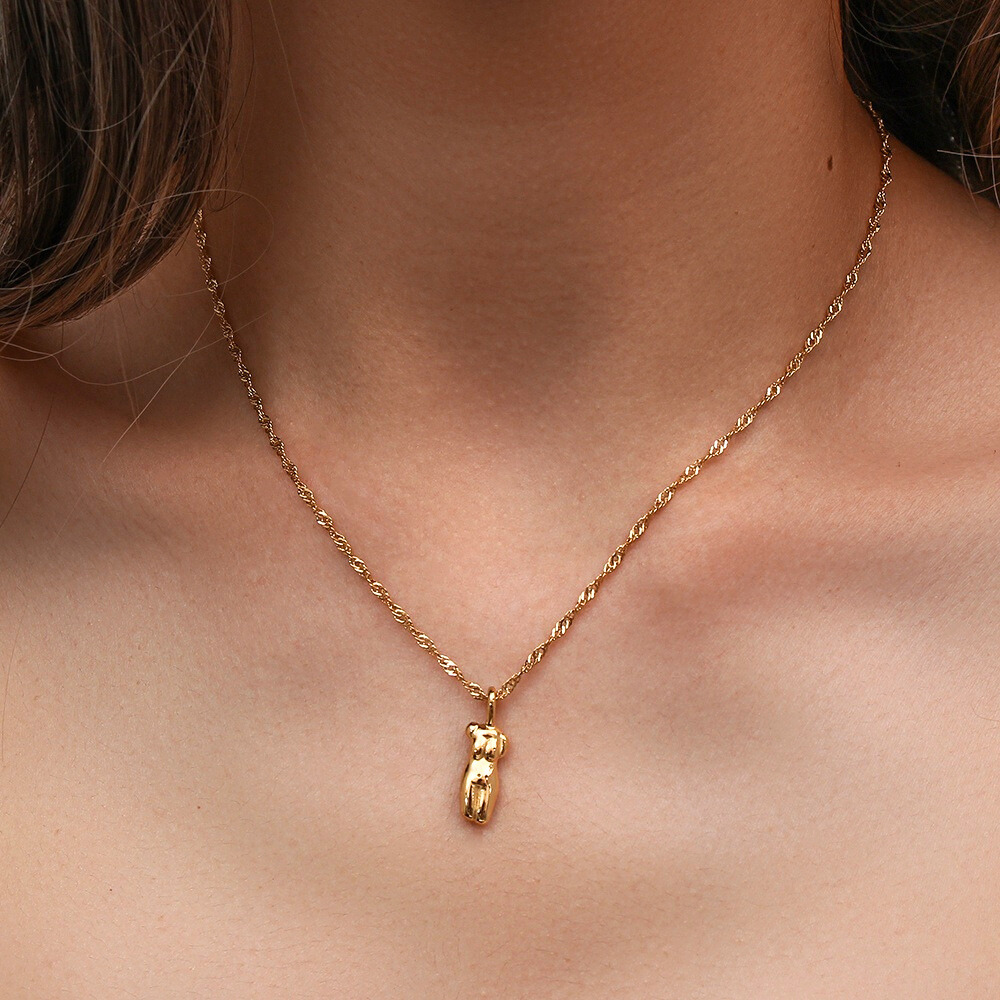 Body Pendant Necklace