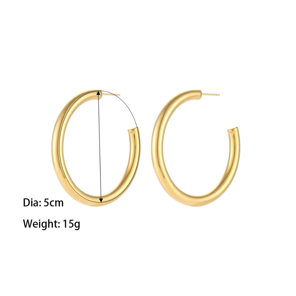 Lightweight And Chunky Hoops