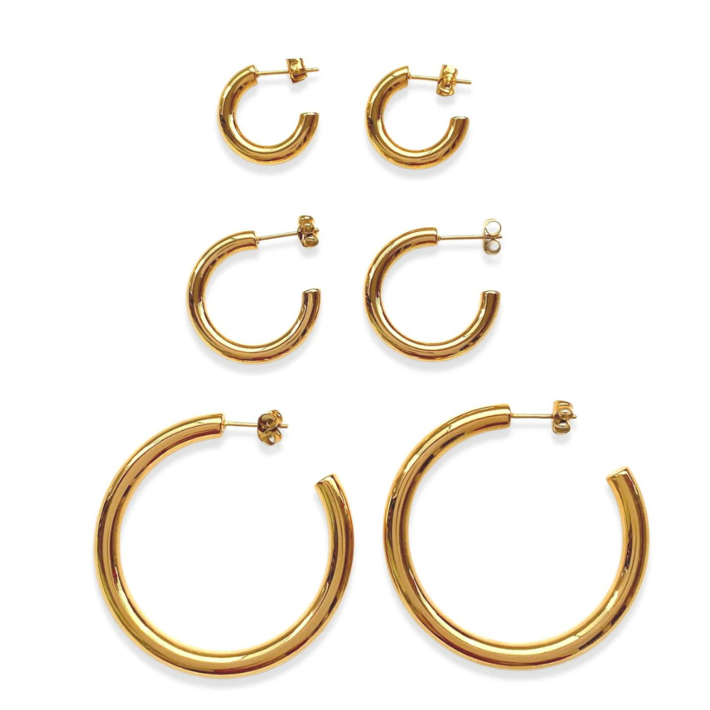 Lightweight And Chunky Hoops