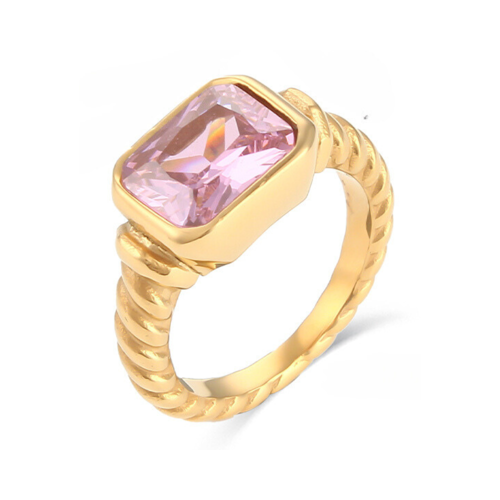 Statement Coloured Stone Ring