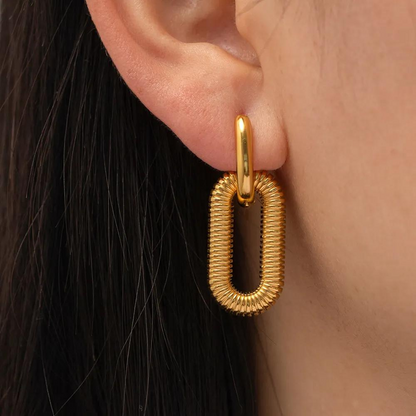 Double Hoops Earring