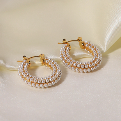 Embellished Hoop Earrings