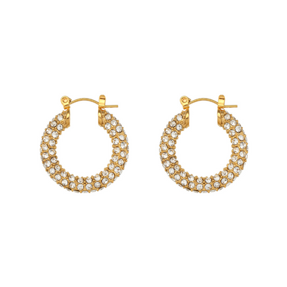 Embellished Hoop Earrings