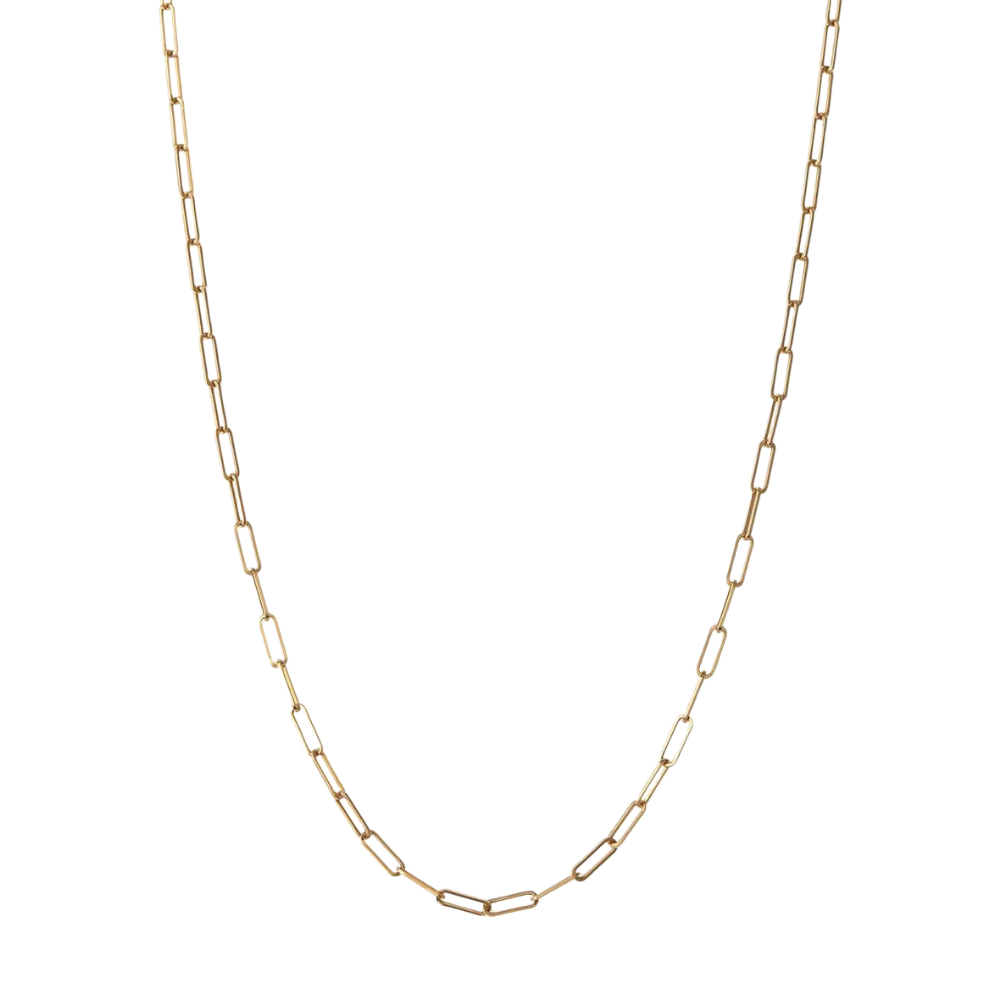 Gold/Silver Classic Paperclip Links Chain