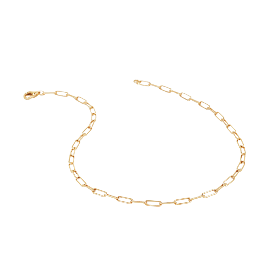 Gold/Silver Classic Paperclip Links Chain